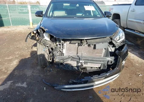 2017 Hyundai Santa Fe Limited Ultimate из США, поврежденный, VIN KM8SRDHF0HU256914